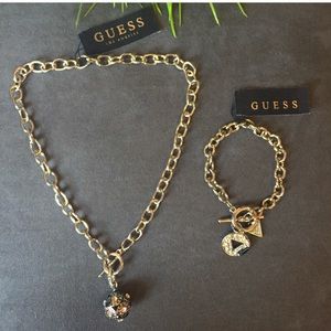 New Guess Necklace Bracelet Set 💎🌸💕☀️